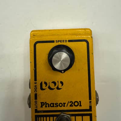 DOD Digitech Phasor 201 Original Phase Shifter Vintage 1980s Guitar Effect Pedal image 2