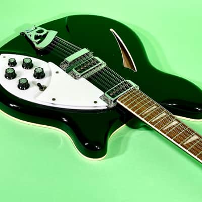 Rickenbacker 360/12 1990 - Jetglo Black RARE! image 7