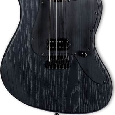 ESP LTD XJ-1 HT Electric Guitar, Ebony Fingerboard, Black Blast image 1