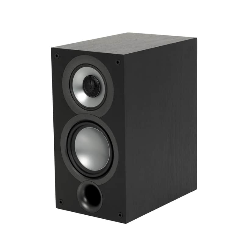 ELAC Uni-Fi 2.0 UB52 Bookshelf Speakers (Pair), Black (UB52-BK) image 1