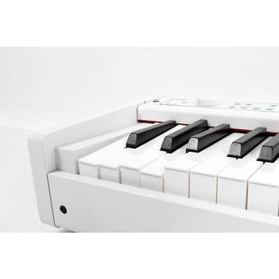 Korg D1 Slimline 88-Note Weighted Digital Stage Piano - White image 4