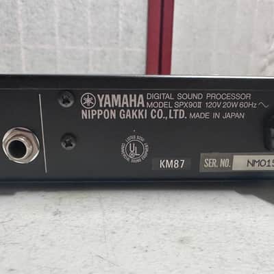 Yamaha SPX90 II Digital Sound Processor 1980s - Black image 7