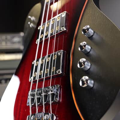 Warwick Pro Series Idolmaker-4 StringBurgundy Blackburst High Polish image 7