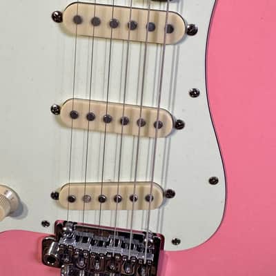 Schecter Nick Johnston Traditional LH SSS (Lefty/Zurdo) SIGNED BY NICK SUPER EXCLUSIVE - Atomic Coral Pink Shell With Custom Foam Case”The Home of Tone” image 16