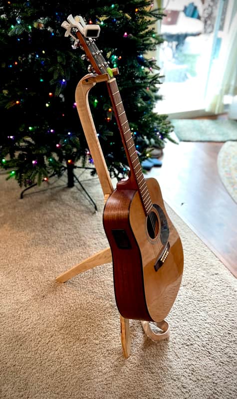 Tresløyd Woodworks Custom Guitar Stand image 1