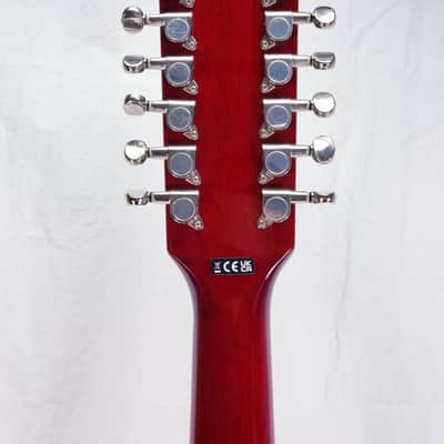 Guild Starfire 12-String Semi-Hollow Electric Guitar Cherry Red w/Case image 5