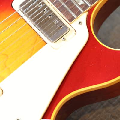 Vintage! 1974 Gibson Les Paul Deluxe Electric Guitar Cherry Sunburst w/ Mini Humbuckers + OHSC image 4
