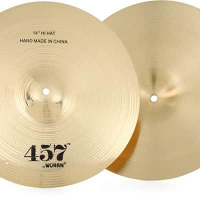 Wuhan 457 Hi-hats - 14 inch image 2