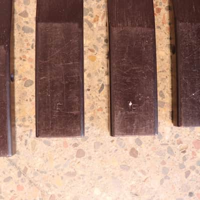 Deagan Rosewood Marimba Bars Vintage 1920's image 8