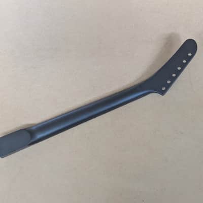 22 FRET STAINLESS STEEL CROSS INLAYS DEATH METAL GUITAR NECK REPLACEMENT image 6