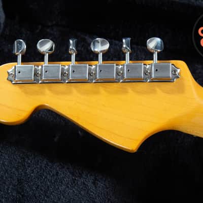2007 Fender MIJ Japan JM66 USB ’62 Reissue Jazzmaster Blonde Ash Anodized Guard HSC image 8
