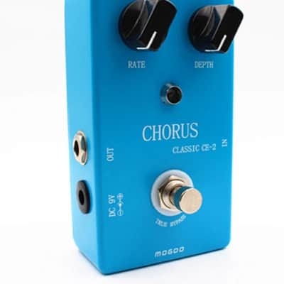 MOSKY CE-2 Handmade Chorus Guitar Effect Pedal Upgraded on Boss Chorus True Bypass Bild 3