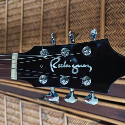 Thomas Rodriguez Custom Sunburst 2000s - Black with Blue sunburst image 4