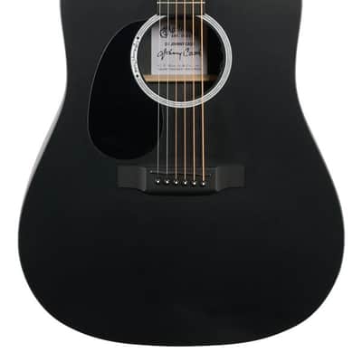 Martin DX Johnny Cash Left Handed Acoustic Electric Guitar with Gig Bag image 3