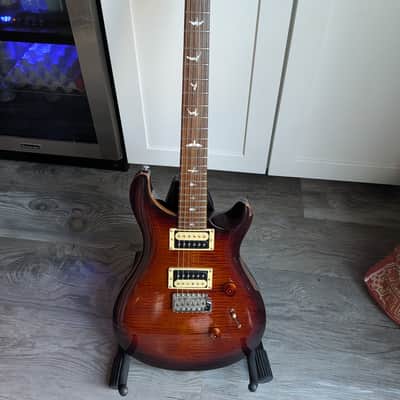 PRS SE Custom 24-Fresh Fretwork! - Tobacco Sunburst image 1