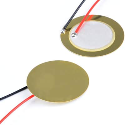 15Pcs 27mm Piezo Pickup Discs with 13" Leads for Acoustic Guitar & Drum image 5