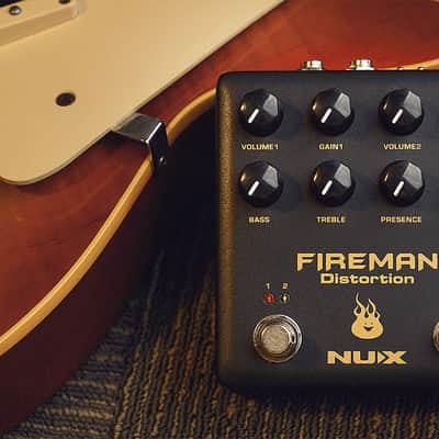 Fireman Distortion Pedal by NUX | Fully Analog | NDS-5 image 5