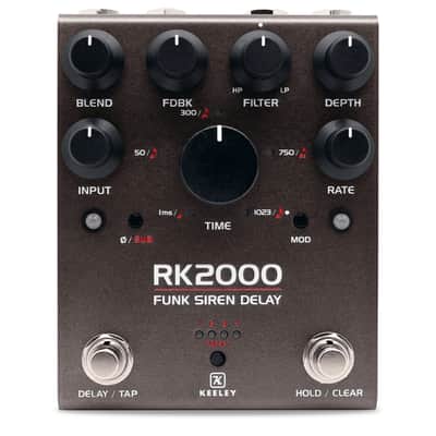 Keeley RK2000 Funk Siren Delay Guitar Effect Pedal image 1