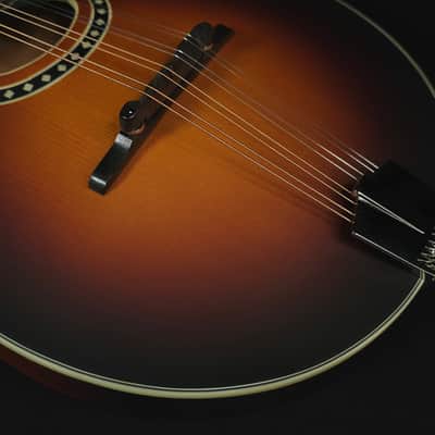 Eastman MD304E Electric A Style Oval Hole Electric K&K Mandolin with Bag image 12