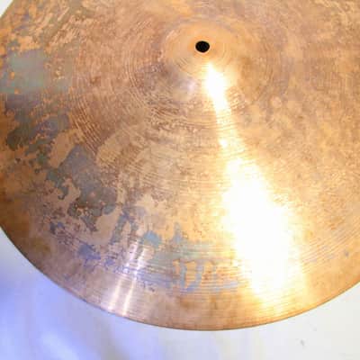 PAISTE 70s 2002 Black Logo 18 Inches MEDIUM 1422g Paiste Crash Cymbal (07/08) image 5