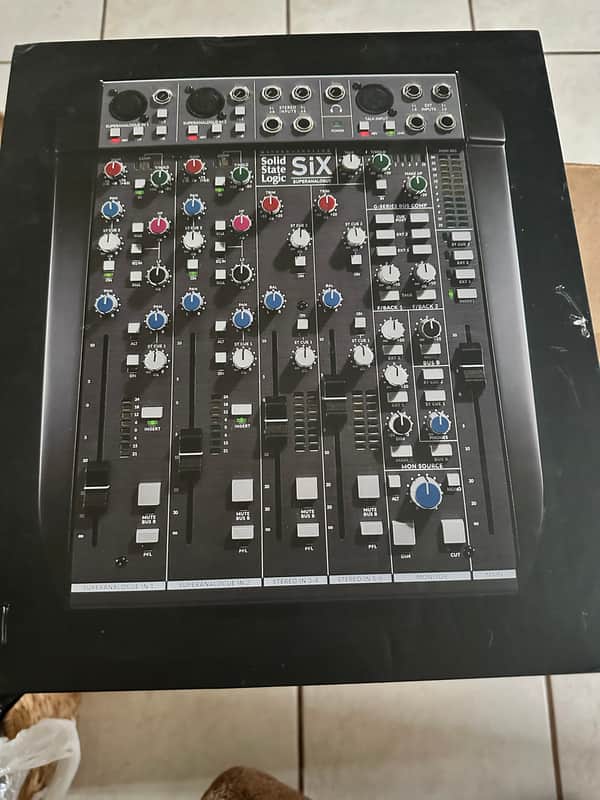 Solid State Logic SiX 6+4 (10) Channel Analog Mixer 2019 - Present - Black image 1