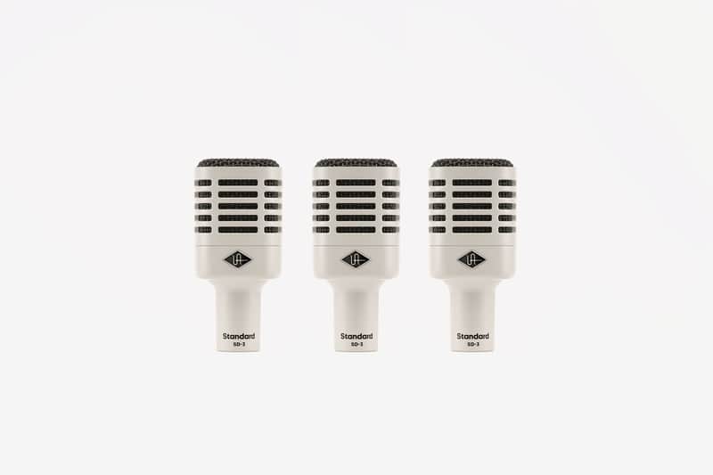 Universal Audio SD3 Dynamic Microphone with Hemisphere Modeling. (3 Pack) image 1