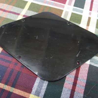 Black 1990s Relic Genuine Gibson Les Paul Control Cover Plate image 1