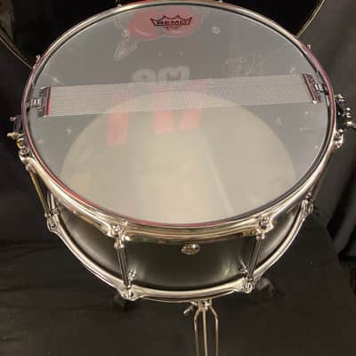 Immagine Steve Ferrone's, Tom Petty and the Heartbreakers, Beier - 7.5x15" Black Steel Snare Drum - 18