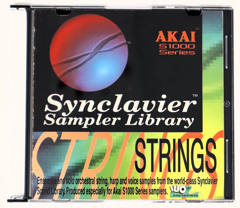 Ilio Synclavier Strings Akai Format Sample Library/Sound Library/Sampling CD 1994 image 1