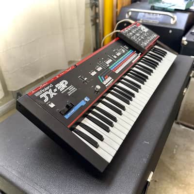 Roland JX-3P Analog synth 1980’s with PG-200 programmer original vintage Japan poly synthesizer image 2