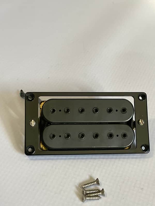 2000's Model USA DiMarzio DP200 D-Activator Black Bridge Humbucker Guitar Pickup image 1