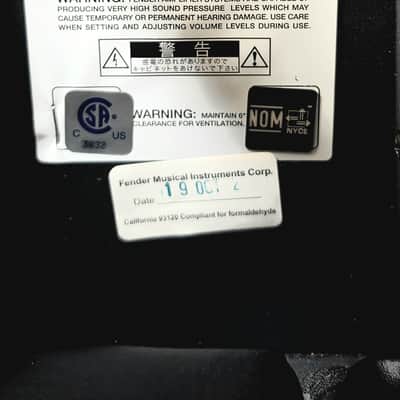 Mint Fender ’68 Custom Deluxe Reverb – Only 2–3 Hours – Cover & Unused Footswitch image 13