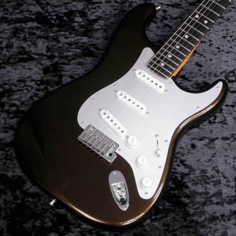 FENDER USA American Ultra II Stratocaster with Ebony Fingerboard, "Texas Tea" [US240023120] (09/17)