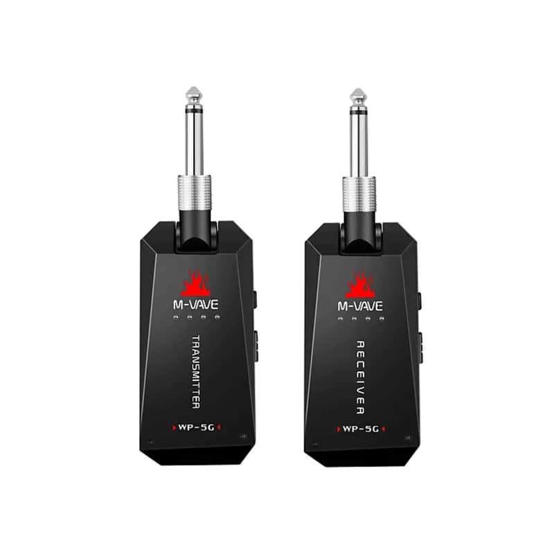 M-VAVE WP-5G 5.8G Rechargeable Wireless Guitar System Transmitter and Receiver (Fast Free US Shipping!) image 1