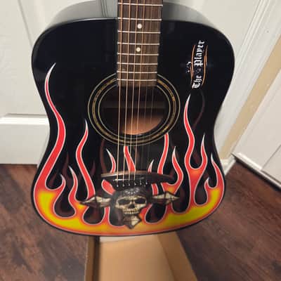 Dean Bret Micheals Acoustic Guitar The Player image 7