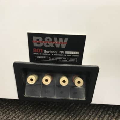Bowers Wilkins B&W Matrix 801 Series 2 Speakers White **RARE** image 11