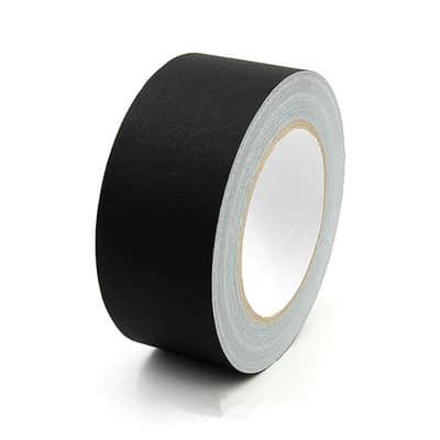 Nova Sound Matte Black Gaffers Tape - Nova Sound Black image 2