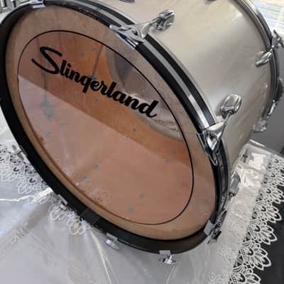 Slingerland Magnum 24x16 Bass Drum 1979 - Silver Mist Excellent condition! image 15