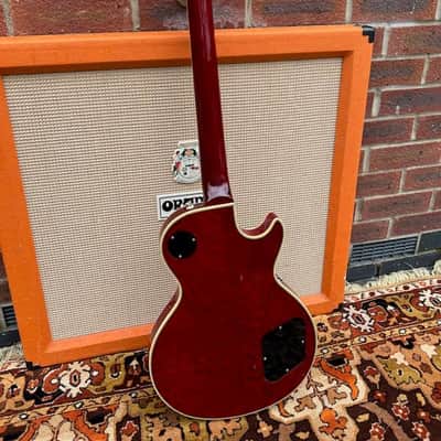 Left-handed LH lefty 1990s Hohner L59 Professional – rare Les Paul Custom replica! image 3