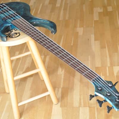 IBANEZ BTB945 COL Cosmic Blue Low Gloss / 5-String Bass / BTB945-COL / I240711054 image 3