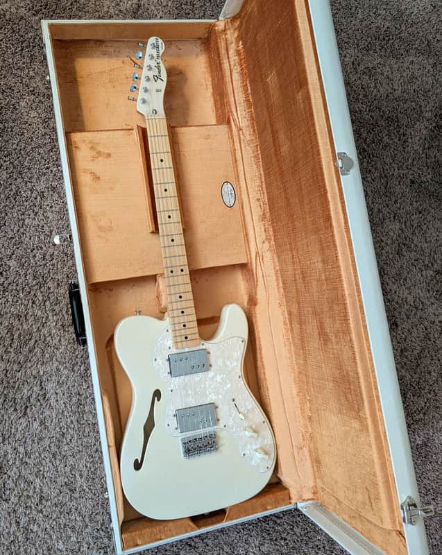 Immagine Fender Classic Series '72 Telecaster Thinline 2000 - 2018 - White blonde - 1