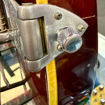 Gretsch 1968 Chet Atkins Tennessean Model 6119 Electric with Bigsby, Translucent Red Walnut Stain with New Hardshell Case - Pre Owned image 20