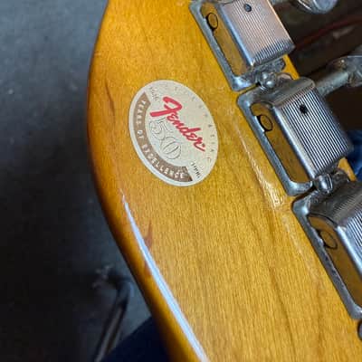 1996 Fender American Vintage Series '52 Reissue Telecaster 7lbs 11oz Butterscotch Blonde Oscar Pallares WOW!! image 14