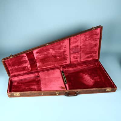 Gibson Historic Flying V Case Custom Shop Tan Brown Triangle image 2