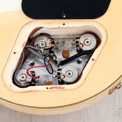 1988 Gibson Les Paul Custom Vintage Guitar Alpine White w/ Bigsby B7, Tim Shaw PAFs & Case image 17