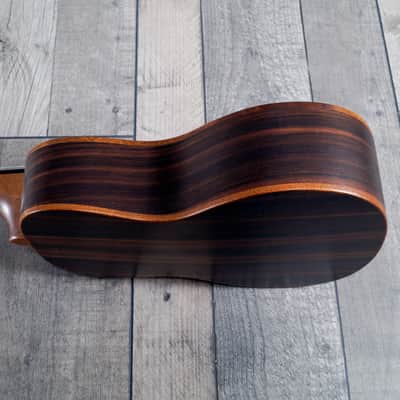 Kala KA-SSEBY-C Solid Spruce Top, Ebony Back & Sides 'Concert' Ukulele image 5