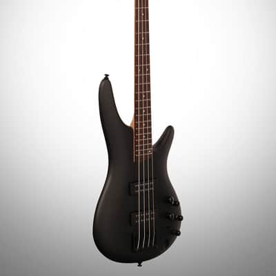 Ibanez SR300E Electric Bass, Weathered Black image 5