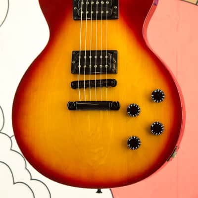 Used 1991 Gibson Les Paul Studio Lite Electric Guitar, Cherry Sunburst, Hardcase image 5
