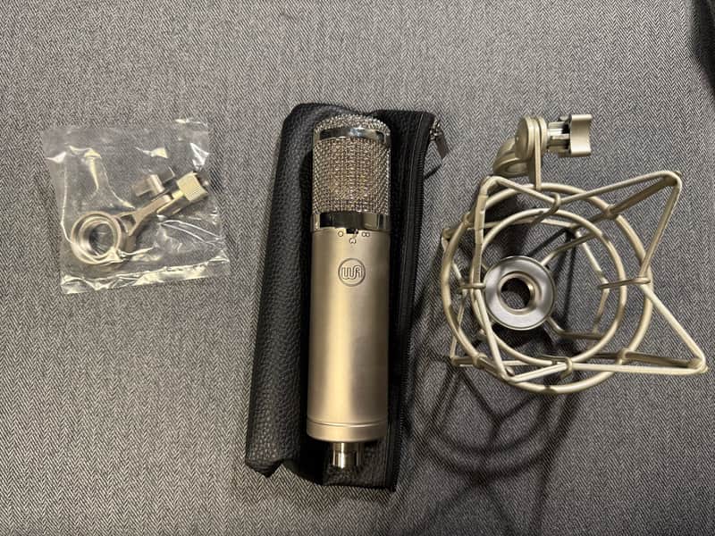 Warm Audio WA-47jr Large Diaphragm Multipattern FET Condenser Microphone 2018 - Present - Nickel image 1