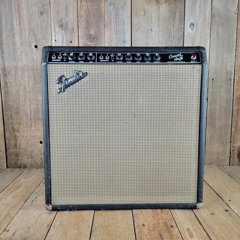 Fender Concert Amp 1964 Pre CBS 4x10 - Black image 1